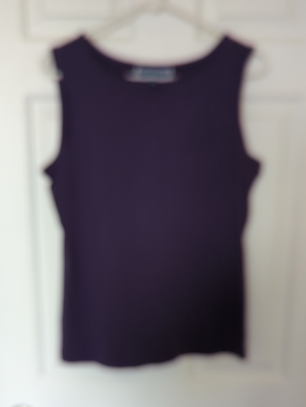 Karen Scott Deep Purple Sleeveless Tank